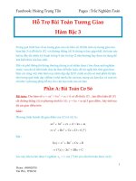 CT hỗ trợ bài toán tương giao 