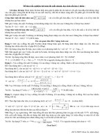 Công thức giải nhanh bài toán lãi suất thi trung học phổ thông quốc gia