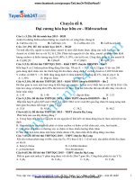 09  160 bài tập chuyên đề  đại cương hữu cơ và hidrocacbon 