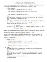 Bài tập trắc nghiệm toán 12 phần lãi suất ngân hàng