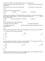 ĐỀ KT HH12 CHƯƠNG 1(ĐÃ SỬA)