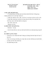 đề thi ngữ văn học kì 1 lớp 12