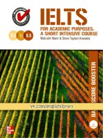 IELTS for academic purposes   bandscore booster