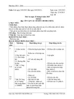 Giáo án toán lớp 4 đầy đủ chi tiết cả năm