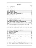 Chế tạo chất xúc tác quang tio2   graphen bằng các phương pháp khác nhau và khảo sát hoạt tính của chúng trong phản ứng phân hủy orange 52 