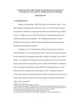 A Study On Why The United States Must Be Cautious In Attempts To Accelerate Appreciation Of The Rmb