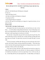 Bài văn mẫu lớp 8 số 5 đề 1: Giới thiệu về một đồ dùng trong học tập hoặc trong sinh hoạt