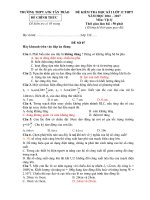 đề ôn tập lý 12