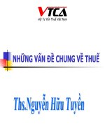 Huong dan on thi dai ly thue