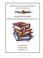 đổi mới phương pháp nâng cao hiệu quả dạy học môn tiếng việt công nghệ giáo dục 1