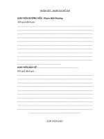 ĐỒ Án Tính toán thiết kế ly hợp ma sát 1 đĩa