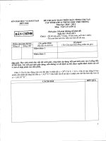 Đề thi giải toán trên máy tính cầm tay khối 12 tập 2