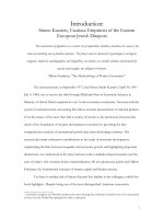 Simon Kuznets, Cautious Empiricist of the Eastern European Jewish Diaspora