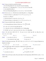 [WORD]_TRẮC NGHIỆM HÌNH HỌC 11 CHƯƠNG III  CÓ ĐÁP ÁN  PHẦN 1 (VECTO TRONG KHÔNG GIAN)