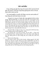 tiểu luận kế toán công ty dệt công nghiệp hà nội