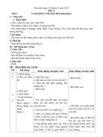 Giáo án lịch sử địa lý lớp 4 đầy đủ cả năm