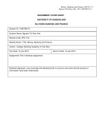 APC312 Money Banking and Finance