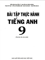 Bài tập thực hành tiếng anh 9