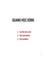 tài liệu vật lý, chương quang học