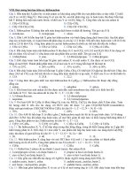 On tap mon hoa hoc phan HUU CO