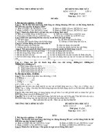 Tron bo de thi hoc ki i mon vat ly cấp hai low quality DT7