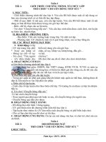 giáo án thể dục lớp 4 cả năm chuẩn theo VNEN