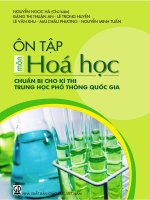 Ôn tập Hóa Học chuẩn bị cho kì thi THPT quốc gia