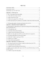 Nghiên cứu công nghệ sản xuất bột tio2 để ứng dụng làm chất xúc tác quang hóa 