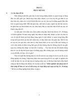 Sáng kiến kinh nghiệm giáo dục mầm non