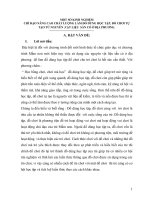 Một Số Kinh Nghiệm Chỉ Đạo Nâng Cao Chất Lượng Làm Đồ Dùng Học Tập, Đồ Chơi Tự Tạo Từ Nguyên ,Vật Liệu  Sẵn Có Ở Địa Phương