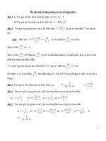 On tap mot so dang toan ve cuc tri lop 7