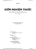 kiểm nghiệm thuốc