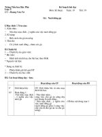 Giáo án kỹ thuật lớp 5 chi tiết đầy đủ