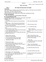 Giáo án âm nhạc lớp 5 đầy đủ chi tiết cả năm