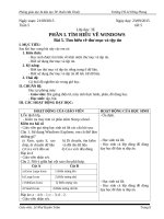 giáo án luyện tập tin học khối 3 