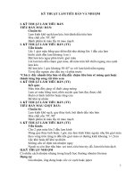 KỸ THUẬT làm TIÊU bản và NHUỘM 