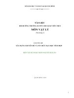 tài liệu bồi dưỡng thường xuyên môn Lý THCS