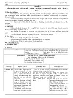 Giáo án hoạt động hướng nghiệp lớp 11