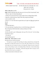 Đề thi giữa học kì 2 môn Ngữ văn lớp 9 Phòng GD&ĐT Nam Trực, Nam Định năm học 2015 - 2016