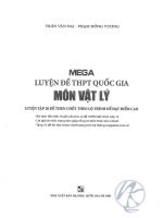 Mega luyện đề thi THPT quốc gia 2017 môn vật lí phần 01