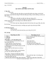 Giáo án an toàn giao thông lớp 5