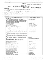 Giáo án âm nhạc lớp 1 đầy đủ chi tiết cả năm