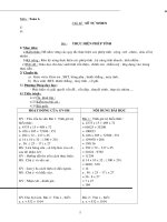 Giáo án tự chọn Toán lớp 6