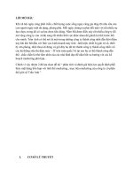 Phân tích và đánh giá hiệu lực quyết định phối thức mặt hàng hỗn hợp với tình thế marketing , mục tiêu marketing của công ty cổ phần thế giới số trần anh