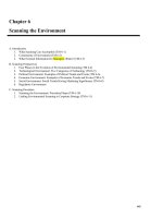 Chap 6 scanning the environment 