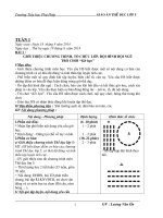 Giáo án thể dục lớp 5 đầy đủ chi tiết cả năm