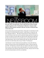 “THE NEWSROOM” và bản LĨNH NHÀ báo