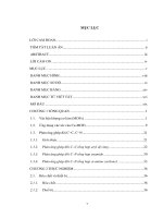 Nghiên cứu sử dụng cu MOFs Cu2(BPDC)2(BPY), Cu2(BDC)2(BPY), Cu3(BTC)2 làm xúc tác trong một số phản ứng ghép đôi c c, c n 