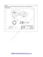 mô hình hóa vật thể từ bản vẽ chi tiết 2D bằng phần mềm proE-Enginner