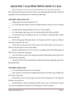 Công cụ khám phá 7 loại hình thông minh